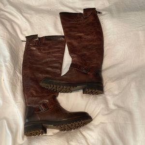 Freebird Battle knee high boot
